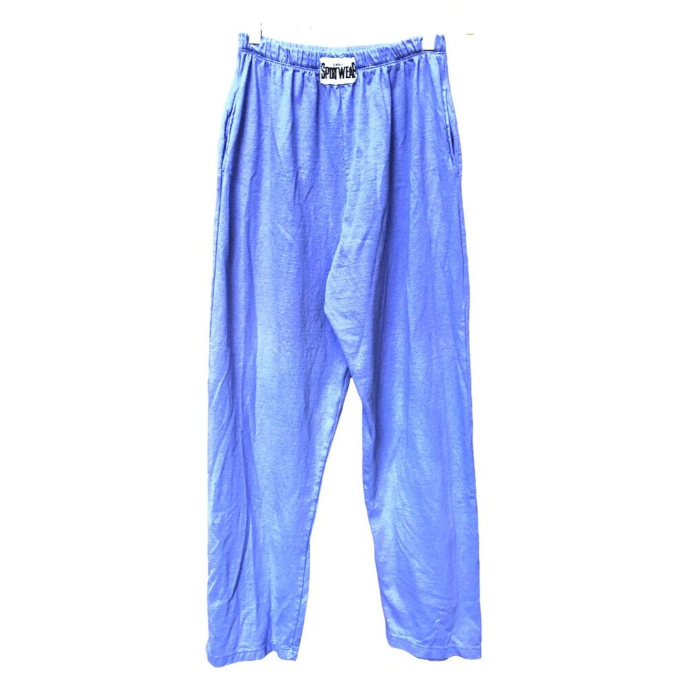 Vintage NOS w Tag Danskin Sportwear Womens Relaxed Fit Athletic Pants Blue Sz L